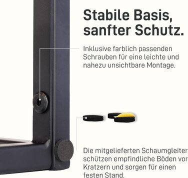 Підставка для квітів Natural Goods Berlin Металева підставка для квітів Чорна 50 см - Квадратна декоративна підставка для рослин - Стійка до погодних умов, стабільна та проста в догляді вулична підставка для квітів - Ідеально підходить як підставка для кв