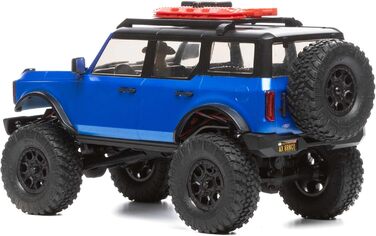 Радіокерований позашляховик Axial SCX24 1/24 2021 Ford Bronco 4WD Brushed RTR (Готовий до використання), Синій, AXI00006T3