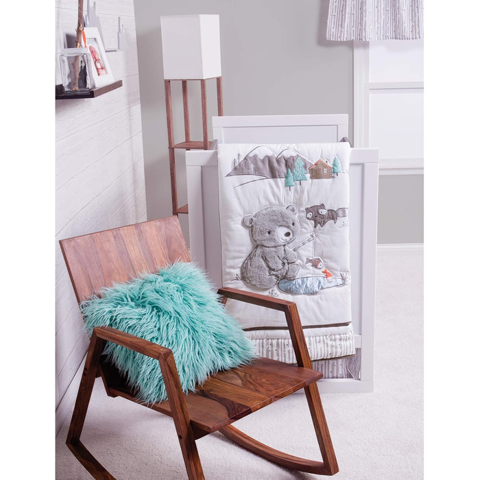 Комплект постільної білизни Trend Lab Gone Fishing для дитячого ліжечка, 3 шт.