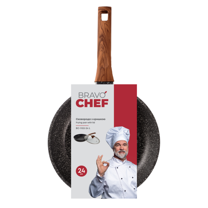 Сковорода Bravo Chef 24 см (7133034)