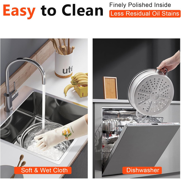 Набір пароварок з нержавіючої сталі 3-рівнева пароварка пароварка під тиском пароварка пароварка кришка