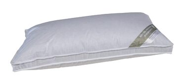 Подушка Betten Hofmann 40x80 см, наповнювач 600 г, пухова подушка з перегородкою, щільний наповнювач, 100 новий пух, комфортна подушка, можна прати, натуральний продукт