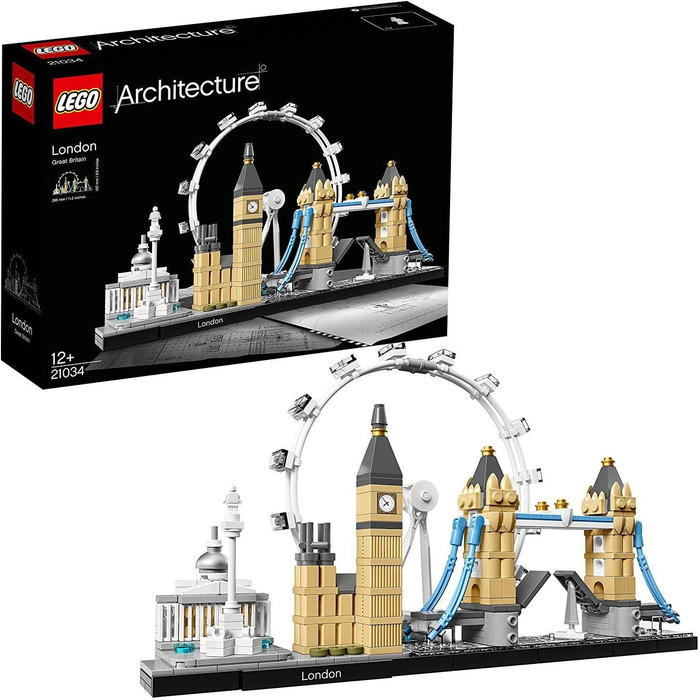 Конструктор LEGO Architecture, Горизонт Лондона, 468 деталей