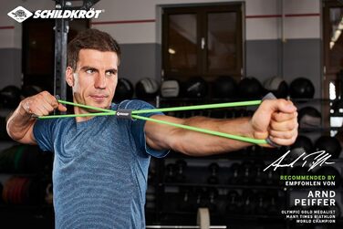 Набір експандерів Schildkrt, 3 предмети, зелено-антрацитовий, у картонній коробці 4 кольорів, 960021