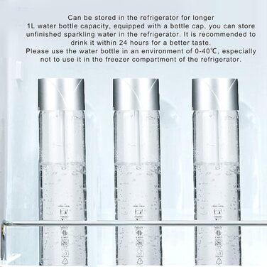 Бульбашкова машина 1000 л, виробник газованої води, машина для газованої води, інтелектуальний комерційний портативний виробник бульбашкової води з автоматичним скиданням тиску, для кафе та дому