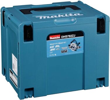 Акумуляторна ручна дискова пила Makita DHS782ZJ 2х18 В (без акумулятора, без зарядного пристрою) в корпусі MAKPAC Single