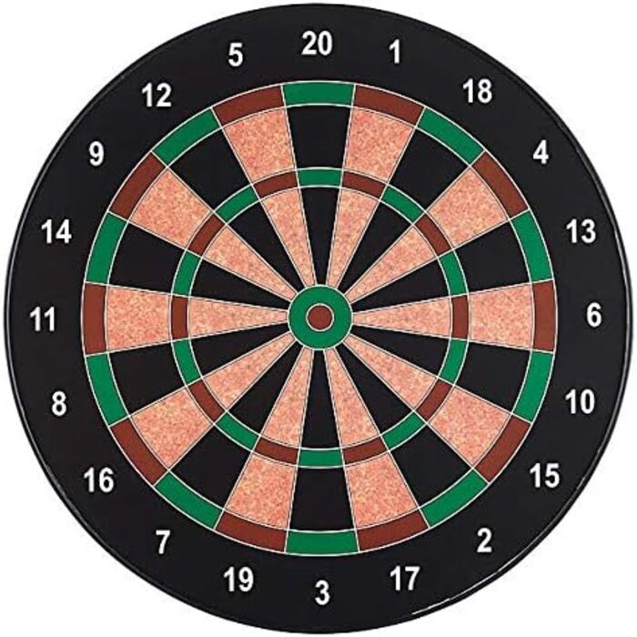 Дартс Магнітна мішень для дартсу з 12 дротиками, по 6 жовтих та червоних кожного, Ø 40 см (Магнітна мішень для дітей, гра в дартс, магніт)
