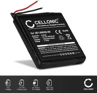 Батарейка для смарт-годинника та фітнес-трекера, сумісна з Garmin Forerunner 305, Forerunner 205 (700 мАг, 3,7 В) набір інструментів Запасна батарейка 361-00026-00 Батарейка набір інструментів