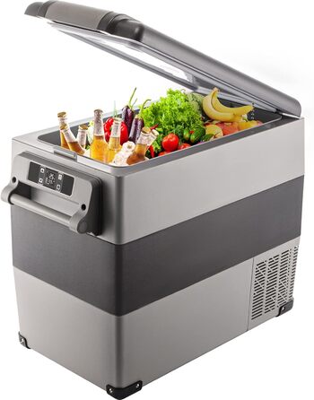 Портативний прохолодний ящик 55 л автомобільний холодильник 220 В міні-холодильник електрична морозильна камера невелика морозильн