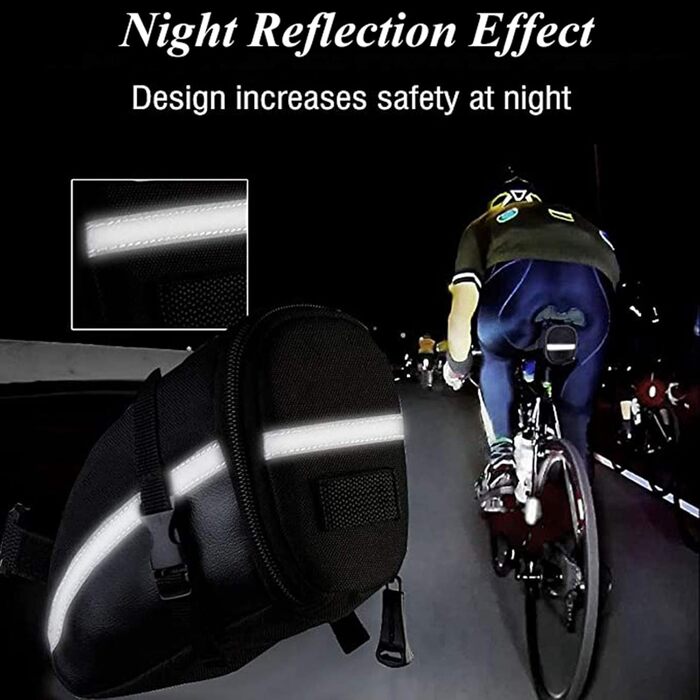 Сумка для сідла Aspiree (З ремкомплектом), 1,2 л (150 x 75 x 105 мм)