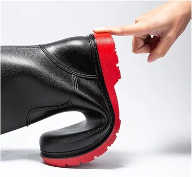 Чоловічі гумові чоботи, черевики для активного відпочинку, гумові чоботи для чоловіків, нековзні, зручні, водонепроникні, фіолетові, розмір 42 EU