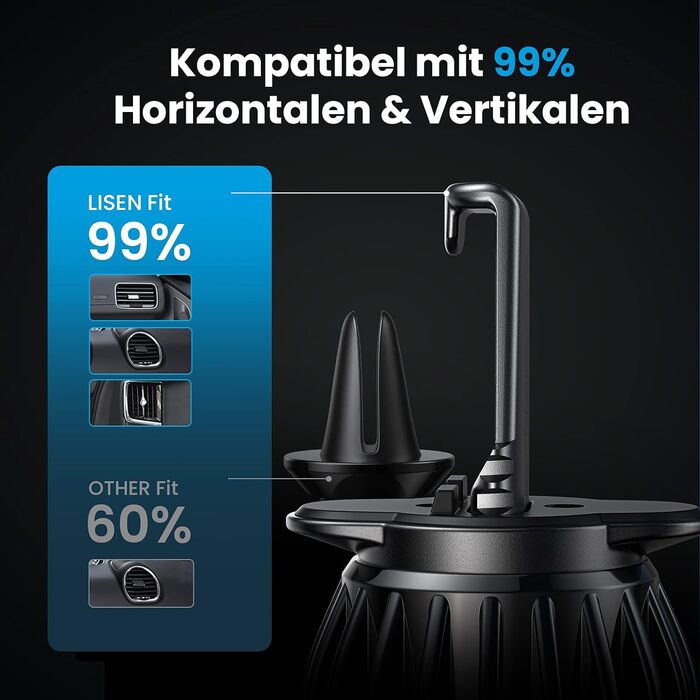 Тримач для мобільних телефонів Автомобільний магніт 2024 Модернізований затискач Тримач для мобільних телефонів Автомобільні аксес