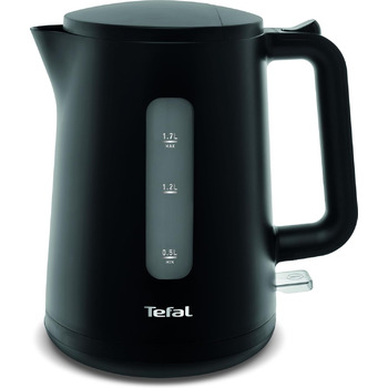 Чайник Tefal KO2008 Principio Select 2400 Вт Резервуар для води 1,7 л Автоматичний вимикач Фільтр проти накипу чорний матовий сингл