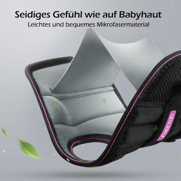 Шина для синдрому карпального каналу праворуч, довгий бандаж на зап&39ястя для нічного та денного використання, дихаюча пов&39язка на руку для жінок та чоловіків при тендиніті, болю в гангліях, розтягненнях, переломах, правій руці (рожево-червона) L