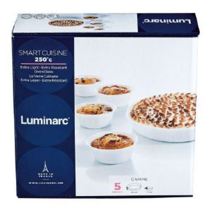 Набір форм для запікання LUMINARC SMART CUISINE, 5 предметів (6430905)