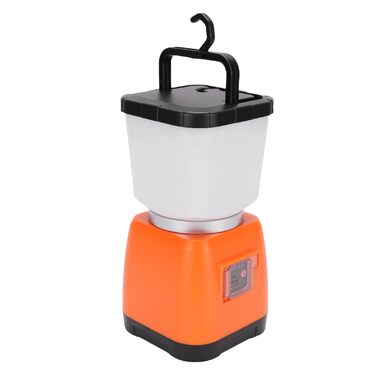 Ручний сонячний ліхтар для кемпінгу ємністю 6000 мАг, акумуляторний світлодіодний ліхтар для намету, 22 години роботи, зарядний пристрій USB, портативний кемпінговий ліхтар для використання на вулиці, аварійний (помаранчевий)