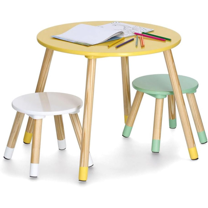 Дитячий комплект сидіння Zeller 13533, 3 предмети, МДФ/сосна