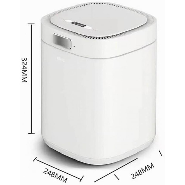 Електричний кухонний компостер, розумний контейнер для компосту відходів, машина для утилізації побутових харчових відходів 2,5 л, внутрішній автоматичний циклер харчових відходів для