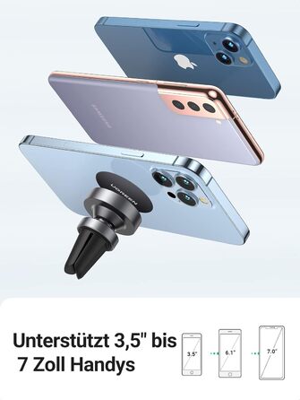 Тримач для мобільних телефонів Автомобільний магнітний тримач для мобільних телефонів для автомобільної вентиляції Сильне кріпленн