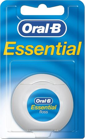 Зубна нитка Oral-B Essential М'ята, 50 м, 12 упаковок 12 шт. (1 упаковка)