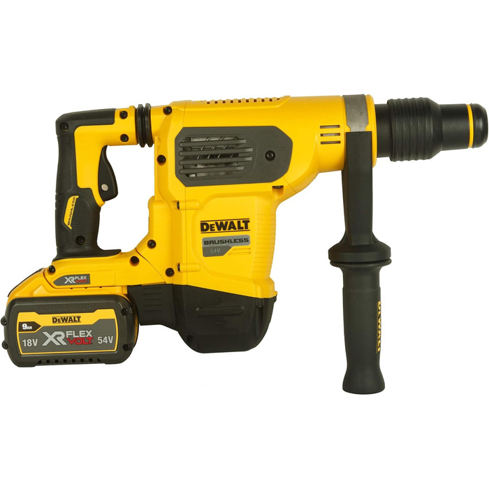 Акумуляторний комбінований перфоратор DeWalt 54 В / 162 Вт SDS-max, 40 мм, 6,1 Дж, UTC - DCH482-QW
