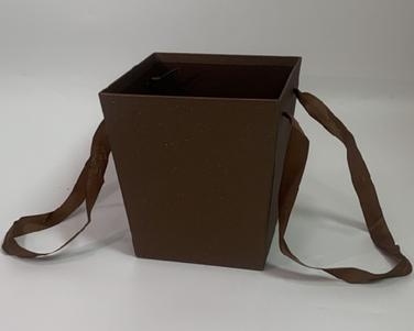 Подарункова коробка UFO W3119 BROWN BOX Flowers (6885163)