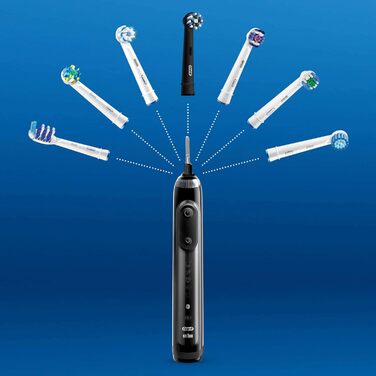 Щітки Braun Oral-B 4210201216162 Oral-B CrossAction Black Edition, щетина під кутом 16 градусів для чудового очищення, 3 шт.