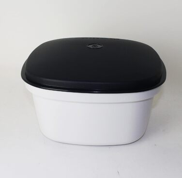 Сито Сервер зі вставкою Йогуртниця Термос Баночка Білий/Антрацит