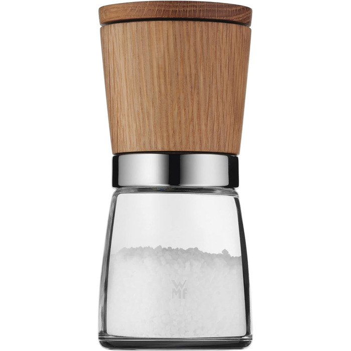 Млин для солі та перцю, без наповнення, для солі, перцю, перцю, сільового млина, перцевого млина з дерева, керамічного подрібнювача одинарний