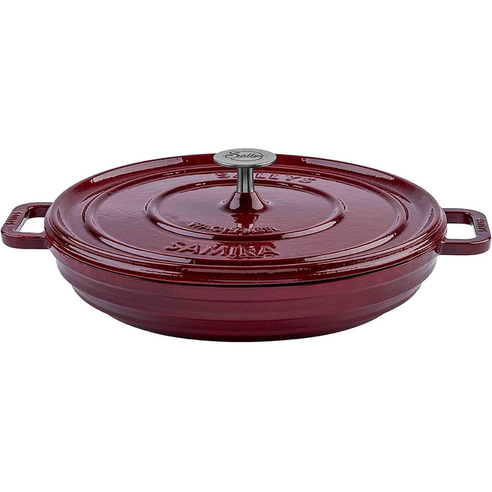 Чавунна каструля Sally's 'Samira deluxe - міцна та високоякісна перлина для ідеального приготування їжі - об'ємом 2,2 літра, для в