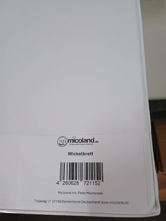 Пеленальний столик Пеленальна дошка Пеленальний килимок 80x50 см без фталатів білий