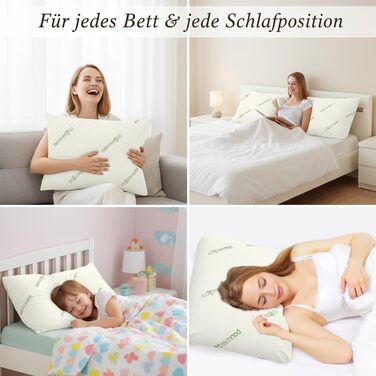 Ортопедична подушка для шиї bonmedico з піни з ефектом пам&39яті для болю в шиї та покращення положення сну 68x40x12 см для сну на спині та на боці чохол, який можна прати, гіпоалергенна Supreme 12 см