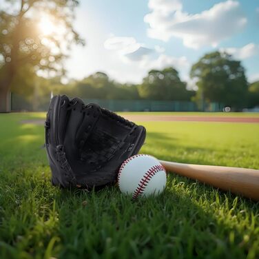 Бейсбольні рукавички Urby для лівшів, для гри в Т-подібний м&39яч, тільки для лівшів, бейсбольні рукавички для гри в Т-подібний м&39яч та для дітей, чорні, 11,5 дюймів, вік 7-11 років