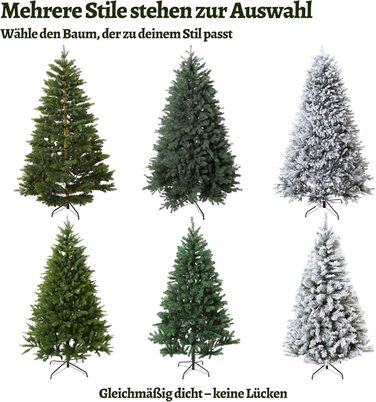 Штучна ялинка зі снігом 210 см EVGN