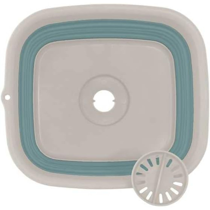 Умивальник Outwell Collaps зі зливом класичного синього кольору