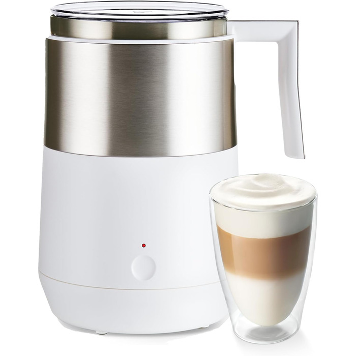Індукційний спінювач молока Tchibo, не нагрівається, можна мити в посудомийній машині, тепла і холодна молочна піна, для латте мак