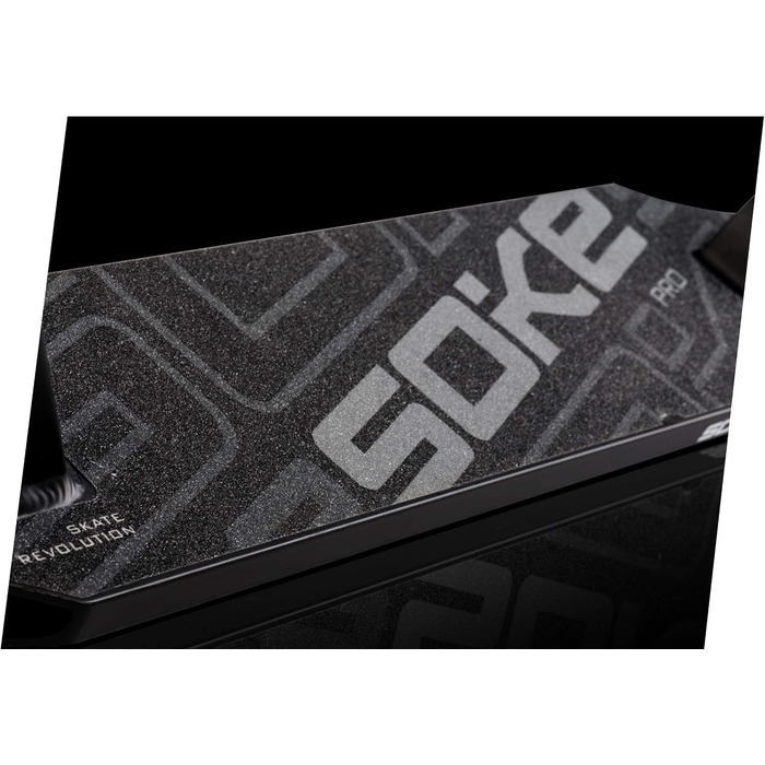 Трюковий самокат SOKE Stunt Scooter PRO з підшипниками ABEC 9 для дорослих та дітей, Freestyle Cityroller, чорно-золотий, навантаження до 100 кг