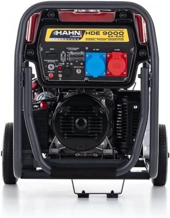 Дизельний генератор HDE 9000 EA-EA3 1/3-6 кВт Потужний та ефективний дизельний генератор для приватного та професійного використання, 97 дБ/А