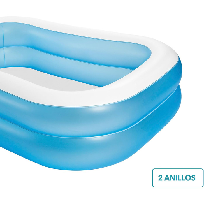 Сімейний басейн Intex Swim Center, розмір у надутому вигляді 203 см x 152 см x 48 см (57180NP)
