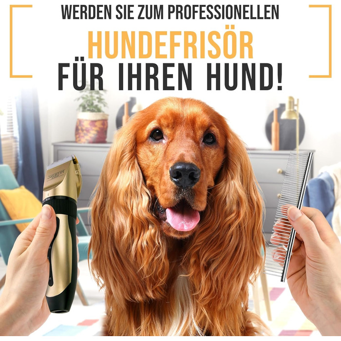 Машинка для стрижки собак PetKing Premium, професійна машинка для стрижки довгого волосся, машинка для стрижки собак, бритва для собак, машинка для стрижки котів