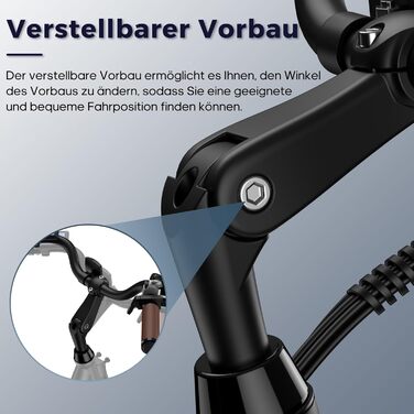 Електровелосипед 26 дюймів, Електровелосипед для жінок та чоловіків, акумулятор 36 В 20,3 Аг, Електровелосипед 250 Вт 25 км/год, Запас ходу міського електровелосипеда 80-200 км, Електровелосипед Pedelec 7S, Вантажопідйомність велосипеда 120 кг, Синій, 26 