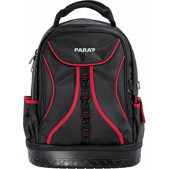 Рюкзак для інструментів Parat Basic Back Pack (приблизно на 50 інструментів, ергономічний органайзер і сумка для транспортування) 5990830991, чорний