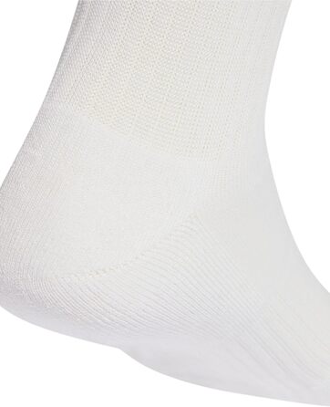 Шкарпетки Adidas Unisex 3 Stripes Essentials Cushioned Crew, 6 пар, 40-42 білі/чорні/чорні