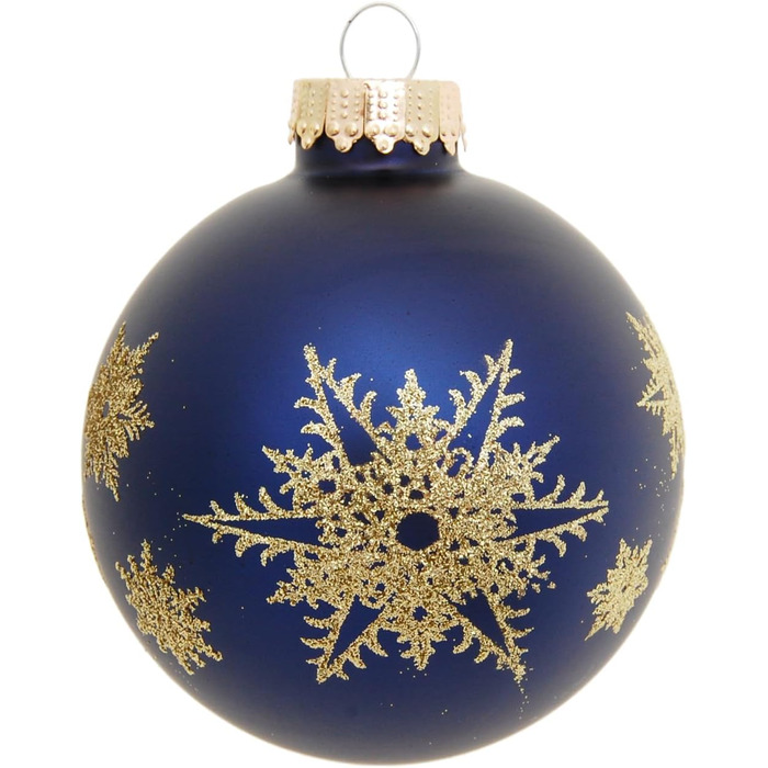 Різдвяні скляні ялинкові прикраси 16 шт Krebs Glas Lauscha