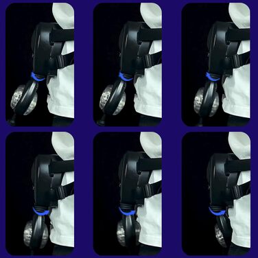 Мастурбатор ZYLEDW для чоловіків, з кріпленням на пояс, 9 режимів вібрації та 9 режимів руху вперед-назад, USB-C