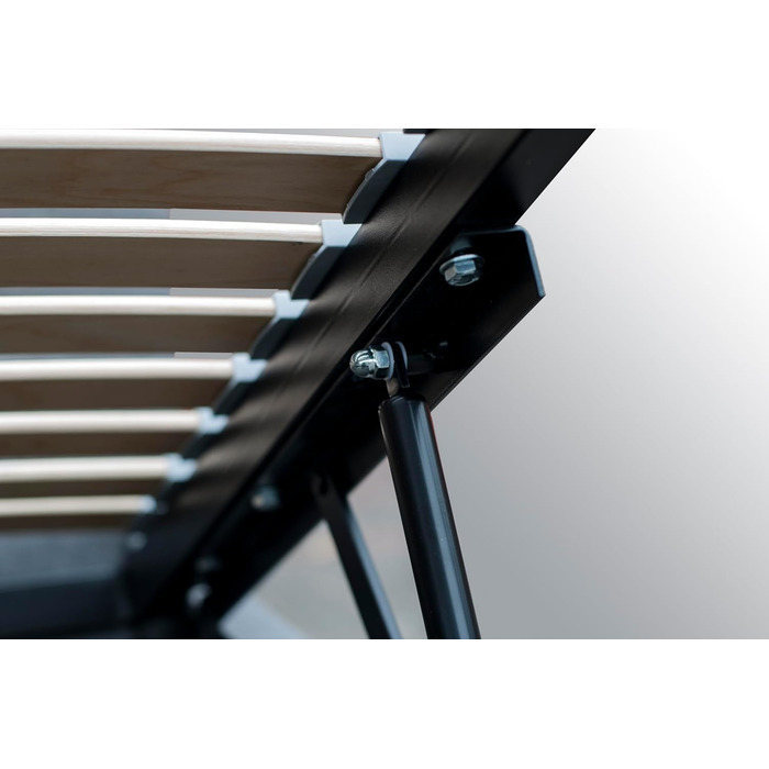 Ліжко Moon з м&39якою оббивкою 90x200 120x200 140x200 160x200 180x200 200x200 з металевою коробкою для зберігання, плетіння букле, без матраца (Source 02 - Cream, 160x200) Source 02 - Cream 160x200