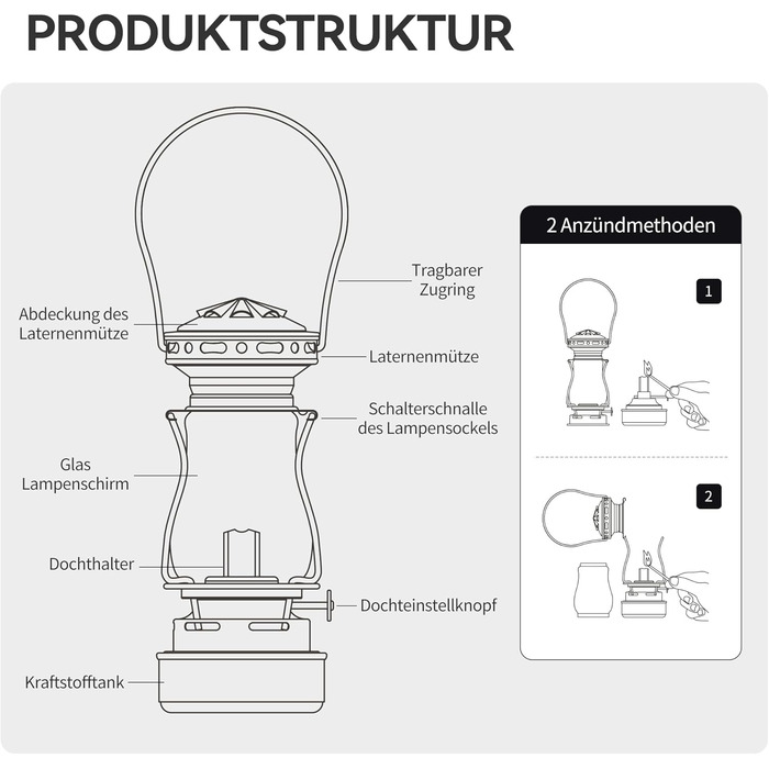 Штормовий ліхтар Thousand Winds Petroleum, ретро-нафтовий вуличний ліхтар, гасовий ліхтар Сутінковий, вітрозахисний штормовий ліхтар для активного відпочинку, кемпінгу, походів, пікніків, патіо, ретро-сріблястий