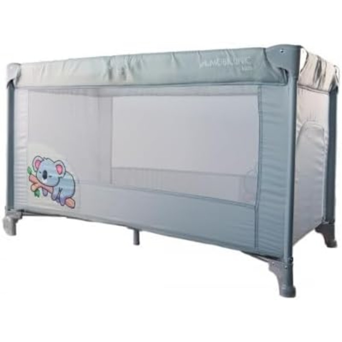 Люлька для подорожей, Автолюлька, 2 в 1, Надзвичайно компактно складається, Знімний матрацик, Mofli, до 15 кг, Дихаюча тканина, Бі