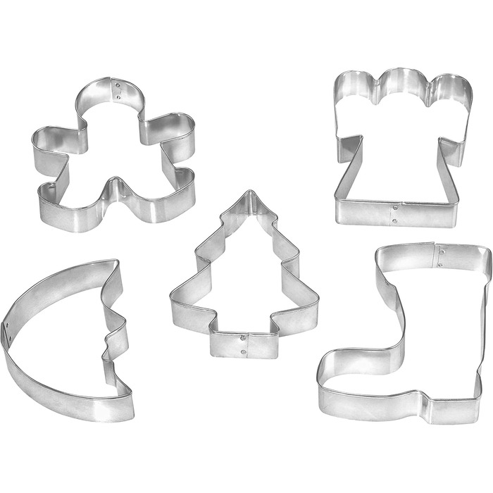 Набір різдвяних формочок для печива 5 шт Grizzly