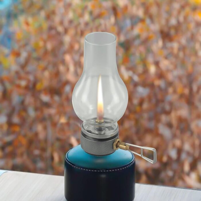 Газові ліхтарі для кемпінгу, регульована яскравість, кемпінговий ліхтар, портативна лампочка для кемпінгу, дому, ремонту автомобіля (газова лампа), 3